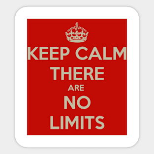 No Limit 8 Sticker